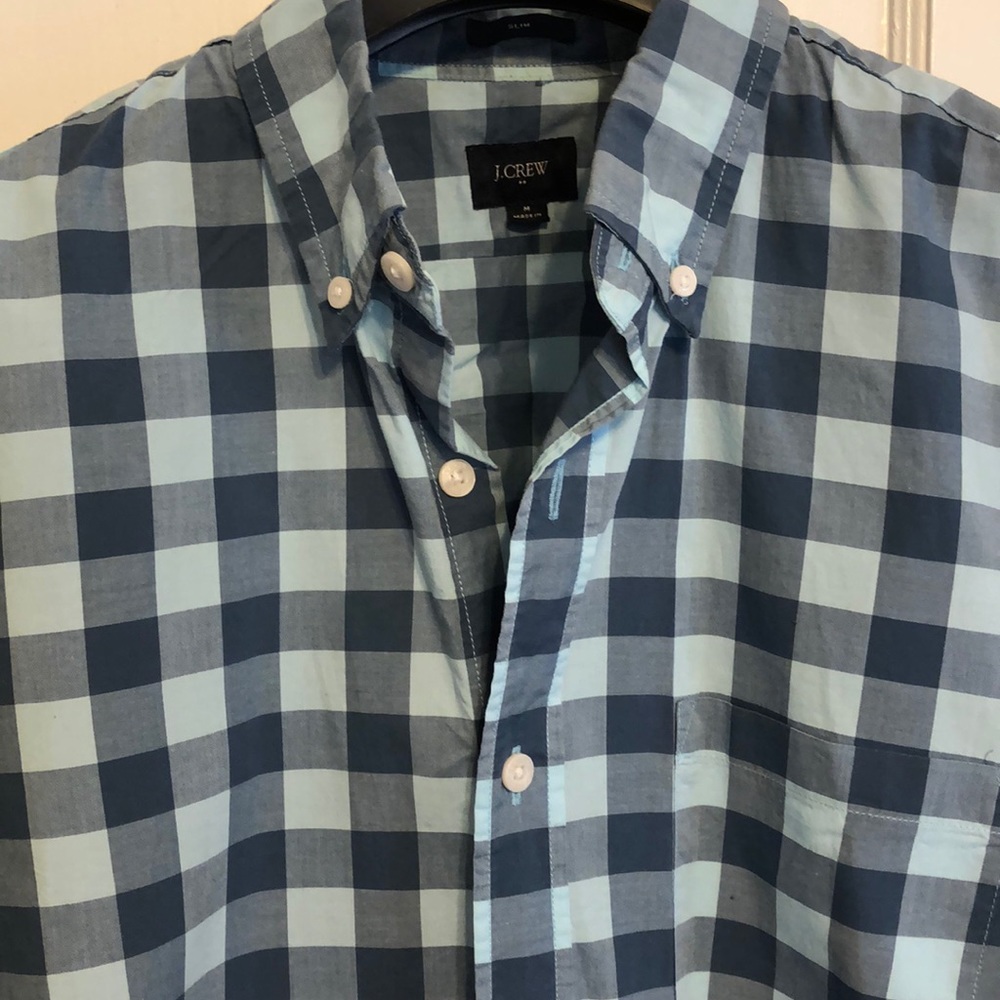 J. Crew Slim Fit Gingham Shirt